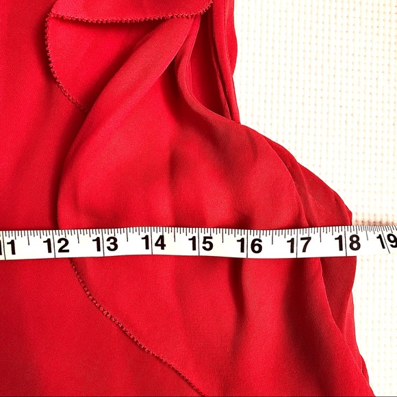 Kate Spade Ruffle Sleeveless Blouse - Picture 8 of 11